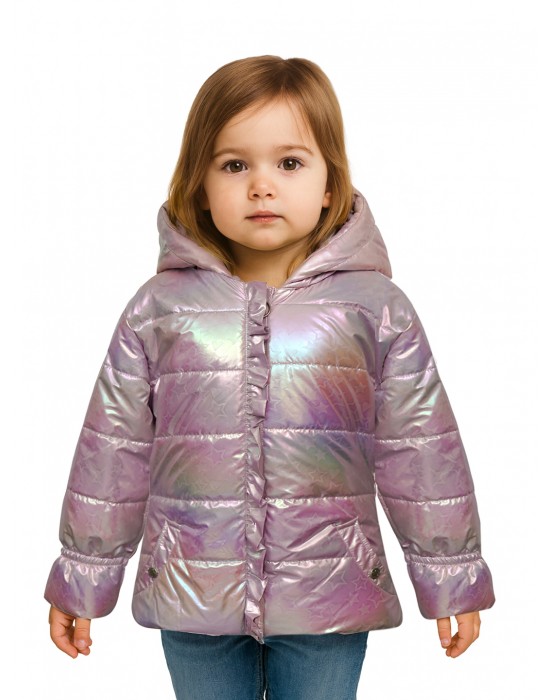 Girls Jacket Quilted Lavender
